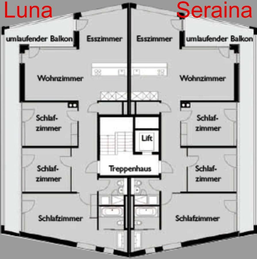 Apartament Chesa Kristella Arosa Pokój zdjęcie